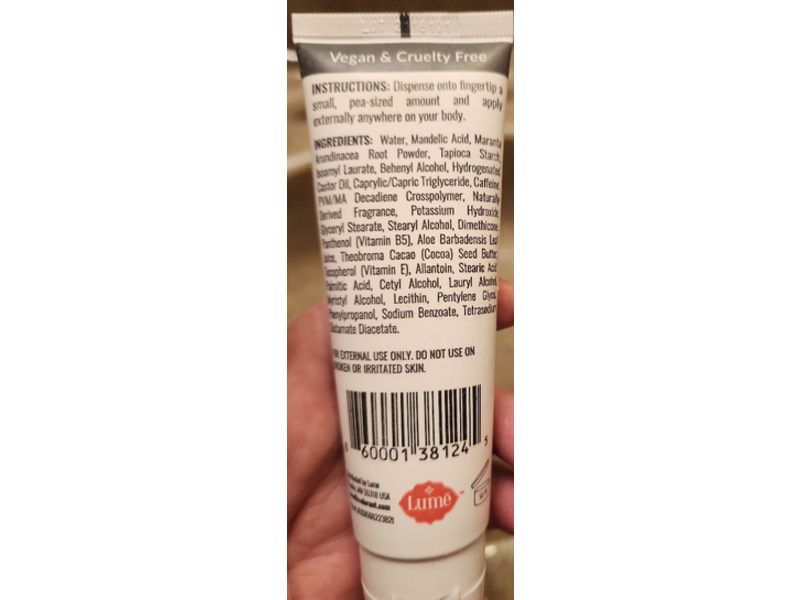 Lume Natural Deodorant, Silver Spruce, 3 oz/85 g