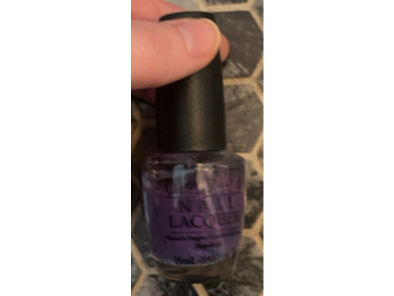 O.P.I Nail Lacquer, Purple With A Purpose, 0.5 fl oz/15 mL