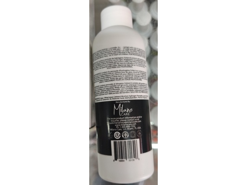 Milano Colore Peroxide Cream, Volume 10, 5.07 fl oz/150 mL