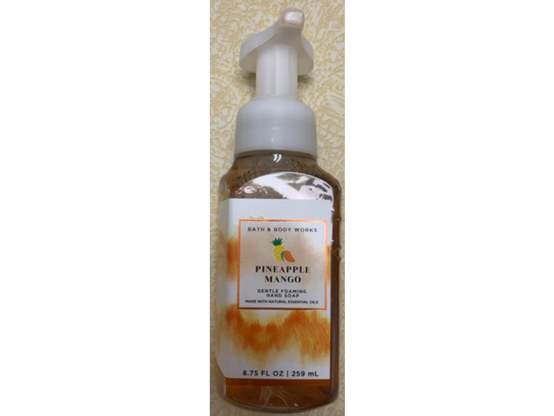 Bath & Body Works Gentle Foaming Hand Soap, Pineapple Mango, 8.75 fl oz
