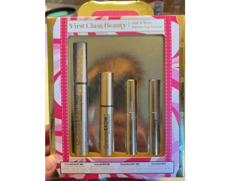 Grande Cosmetics First Class Beauty Lash & Brow Enchancing Serums Set