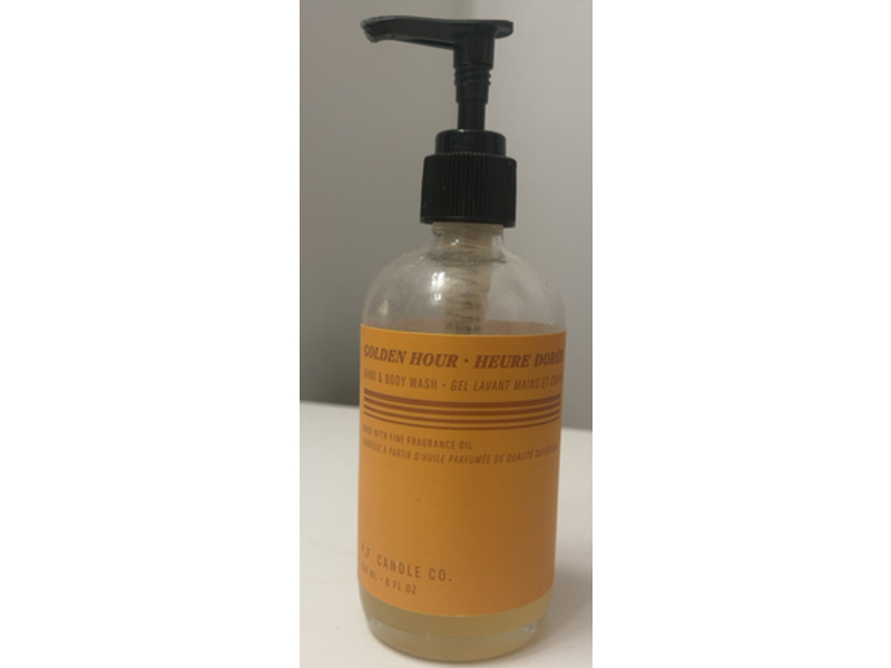 Pf Candle Co Hand & Body Wash, Golden Hour, 8 fl oz/ 236 mL