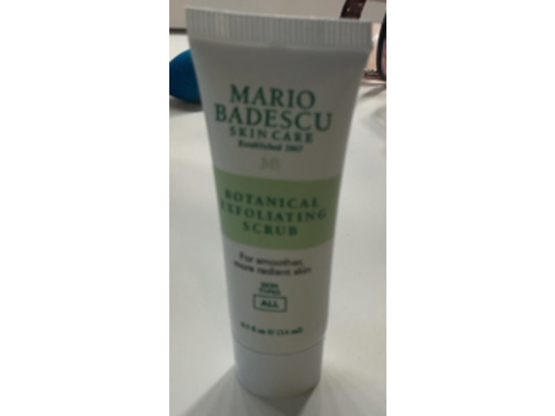 Mario Badescu Skin Care Botanical Exfoliating Scrub, 0.5 fl oz/14 mL