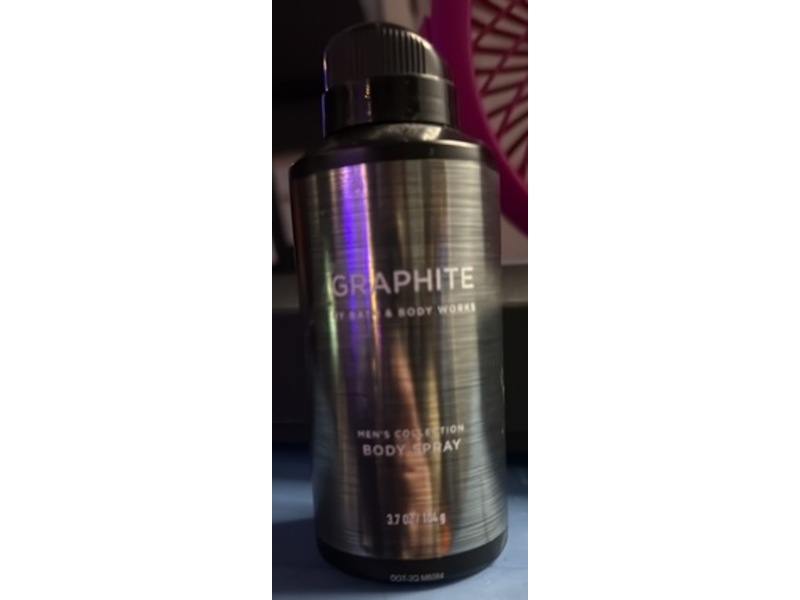 Bath & Body Works Men's Collection Body Spray, Graphite, 3.7 oz/104 g