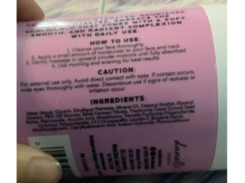 Dani Beauty Daily Mosturizer, 4 fl oz/118 mL