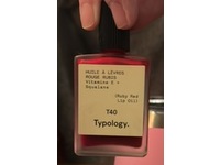 Typology T40 Vitamin E + Squalane Lip Oil, Ruby Red, 0.50 fl oz/15 mL - Image 3