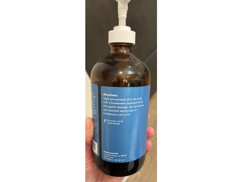 Bioelements Massage Oil, Citrus Fruit, 16 fl oz/473 mL