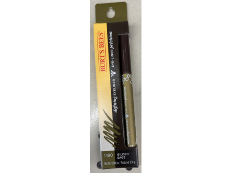 Burt's Bees Defining Eyeliner, Gilded Sage, 0.005 oz/0.14 g