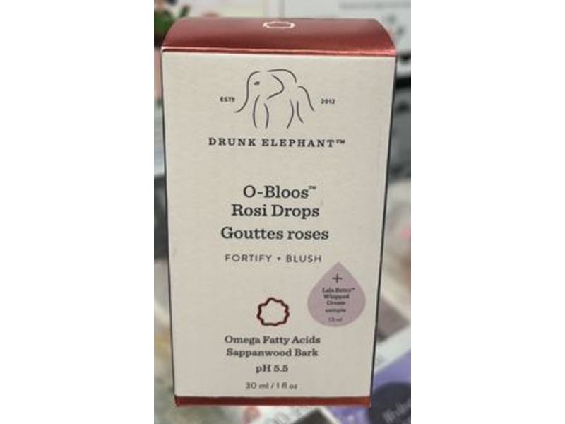 Drunk Elephant O-Bloos Rosi Drops Goutted Roses, 1 fl oz/30 mL