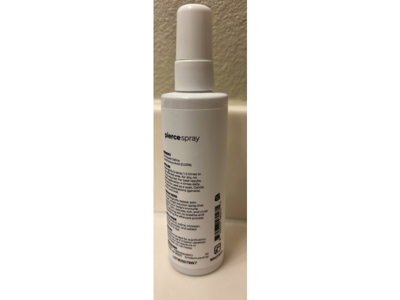 Briotech Pierce Spray, Hypochlorous Acid 0.02%, 4 fl oz/120 mL
