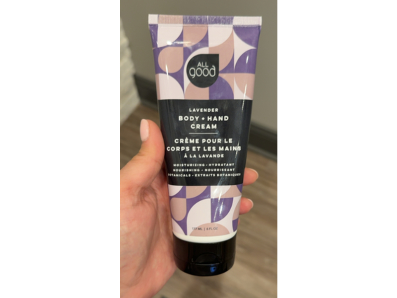 All Good Hand & Body Lotion, Lavender, 4 fl oz/177 mL