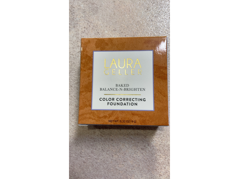 Laura Geller Baked Balance-N-Brighten Foundation, Color Correcting, Golden Medium, 0.32 oz