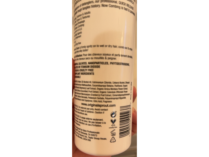 Original Sprout Miracle Detangler, 12 fl oz/354 mL