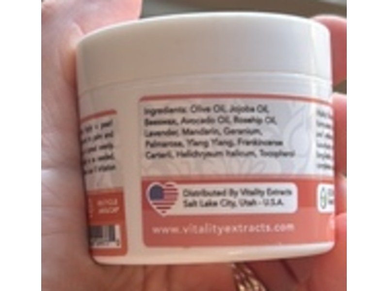 Vitality Extracts Essential Oil Balm, Morning Glow, 2 oz/57 g