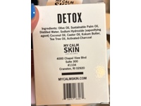 My Calm Skin Pure And Simple Soap Bar, Activated Charcoal, 4.8 oz - thumbnail 3