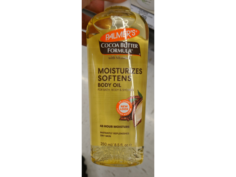 Palmer's Moisturizes Softens Body Oil, Cocoa Butter Formula, 8.5 fl oz/250 ml