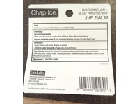 Chap Ice Crazy Lip Balm, Watermelon & Blue Raspberry, 0.28 oz/8 g, Pack Of 2 - Image 4