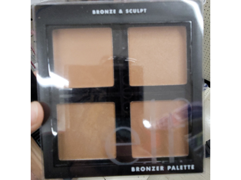 e.l.f Cosmetics Bronzer Palette, Bronzed Beauty, 0.49 oz/13.9 g