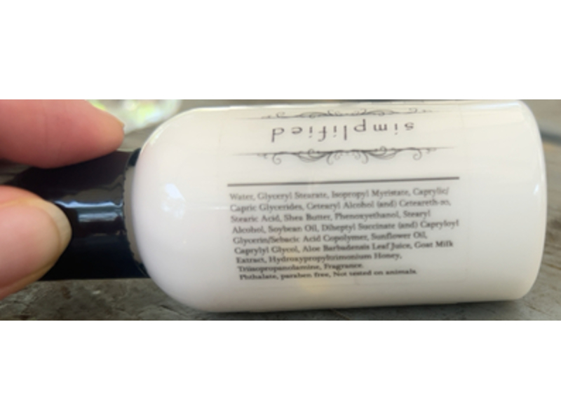 Simplified Skin Goat Milk Lotion, Caribbean Coconut, 2 oz