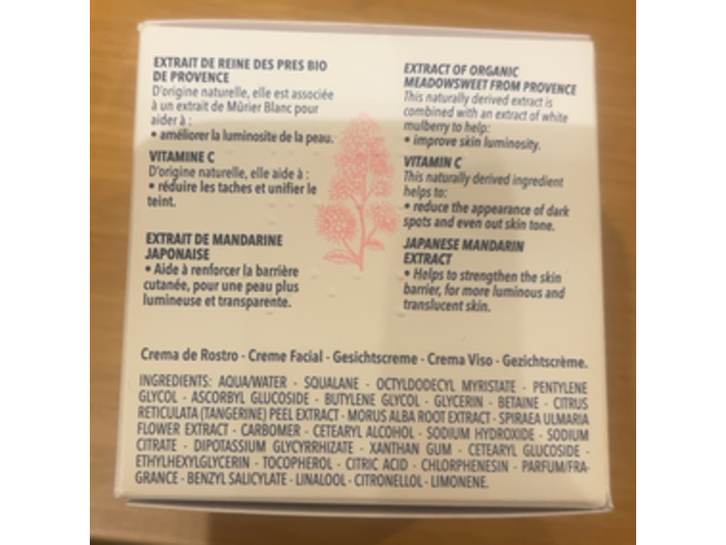 L'Occitane en Provence Brightening Moisturizer Cream, 1.7 oz/50 mL