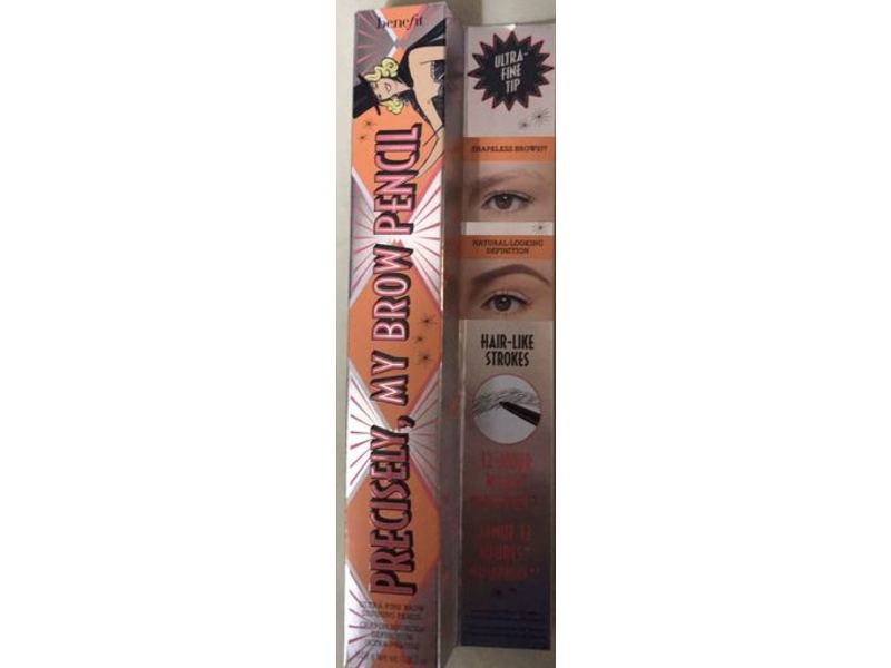 Benefit Precisely, My Brow Pencil Ultra-Fine Shape & Define, Neutral Deep Brown, 0.002 oz/0.08 g