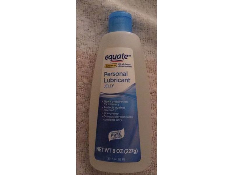 Equate Personal Lubricant Jelly, 8 oz/227 g