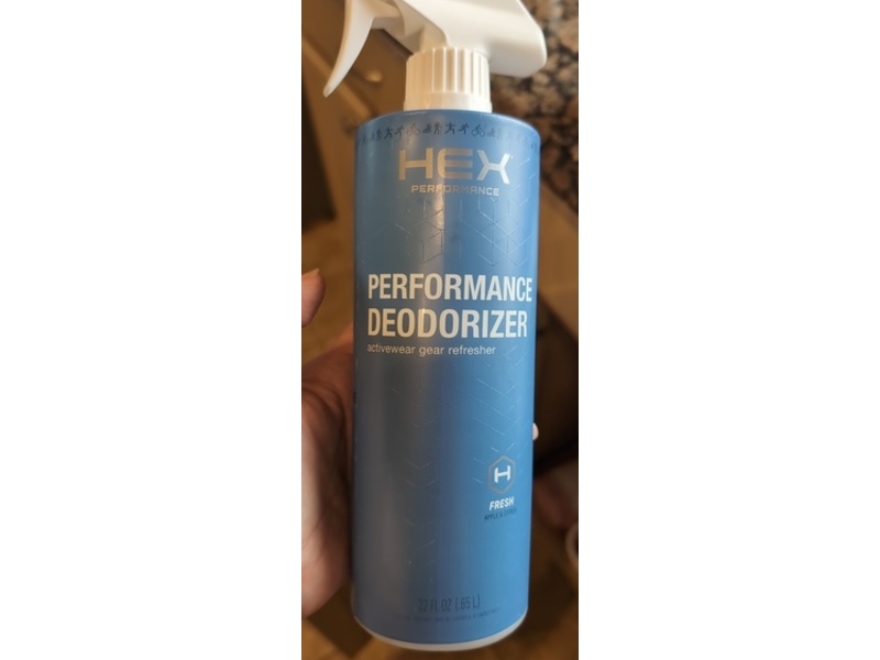 Hex Performance Deodorizer, Fresh Apple & Citrus, 22 fl oz/0.65 L, Pack Of 2