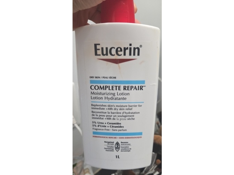 Eucerin Complete Repair Moisturizing Lotion, 1 L