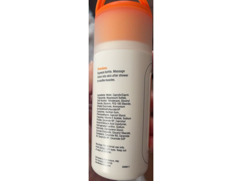 WILL Daily Muscle Soothing Lotion, 6 oz/170 g