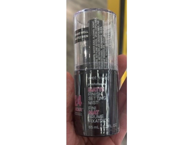Wet n Wild Photo Focus Matte Finish Setting Spray, 2.2 fl oz/65 mL