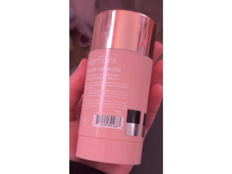 Kiss Colors & Care Edge Fixer Max Hold Hair Wax Stick, Sweet Peach, 2.47 oz