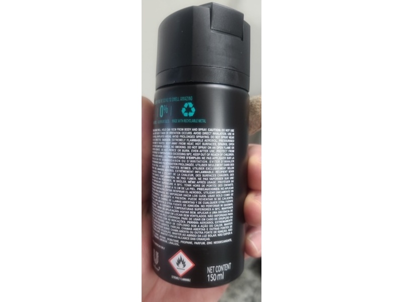 Axe Apollo Deodorant Body Spray, Citrus & Cedarwood, 150 mL