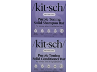 Kitsch Purple Toning Solid Shampoo & Conditioner Bar Set - Image 2
