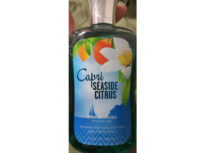 Capri Seaside Citrus Shower Gel, Shea Enriched, 10 fl oz/295 mL