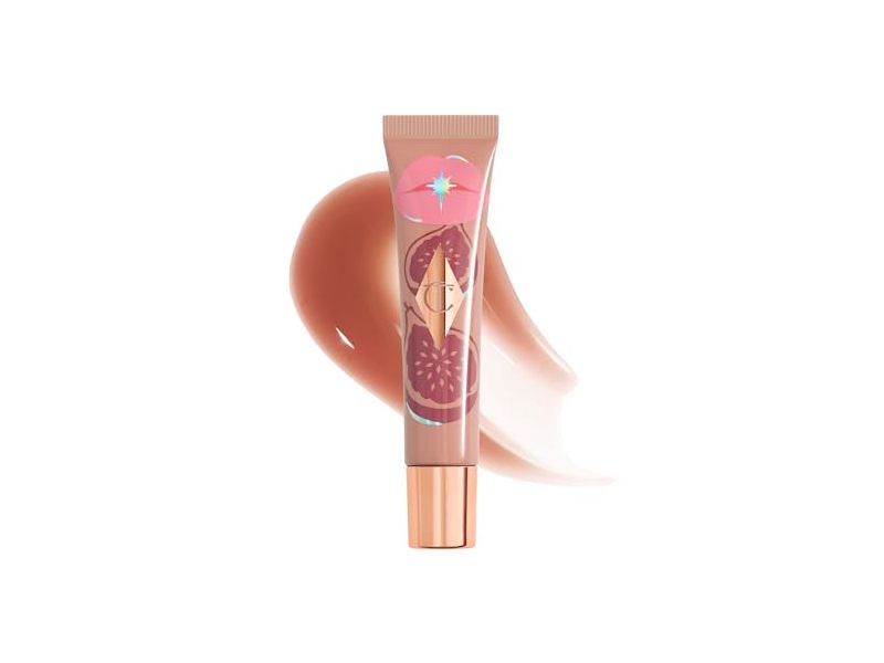 Charlotte Tilbury Healthy Glow Nectar Lip Oil, Juicylicous Candy Fig, 0.47 fl oz/14 mL