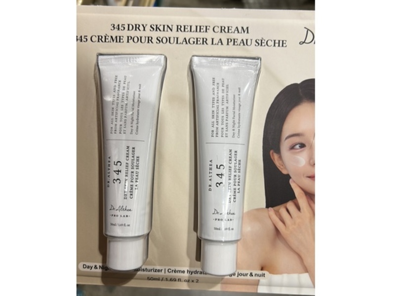 Dr. Althea Pro Lab 345 Dry Skin Relief Cream, 1.69 fl oz/50 mL, Pack Of 2