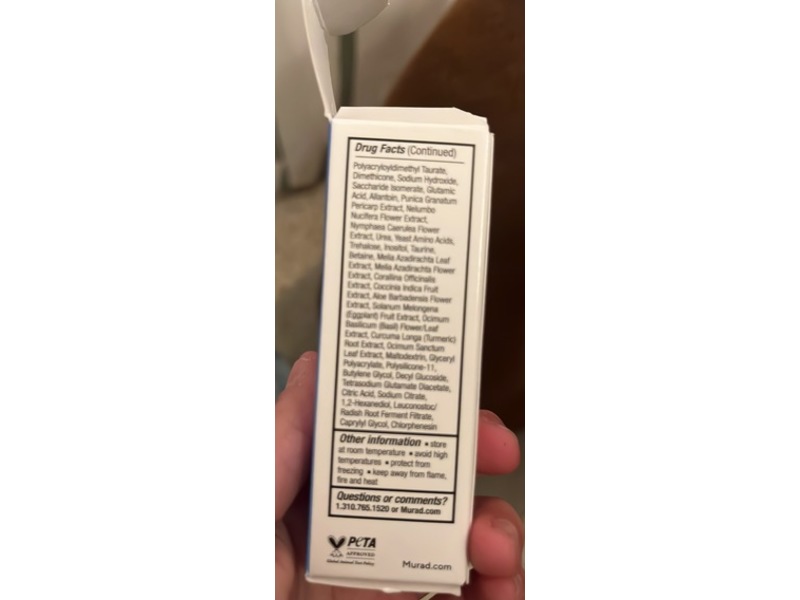 Murad Biome-Balanacing Clear & Prevent Acne Treatment Serum, 0.17 fl oz/5 mL