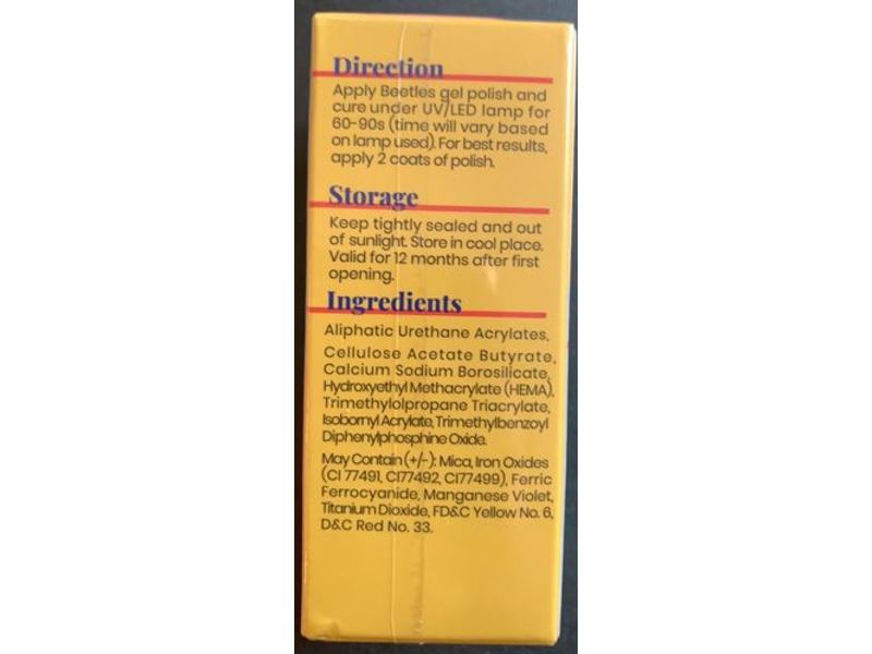 Beetles Gel Polish, 0.51 fl oz/15 mL