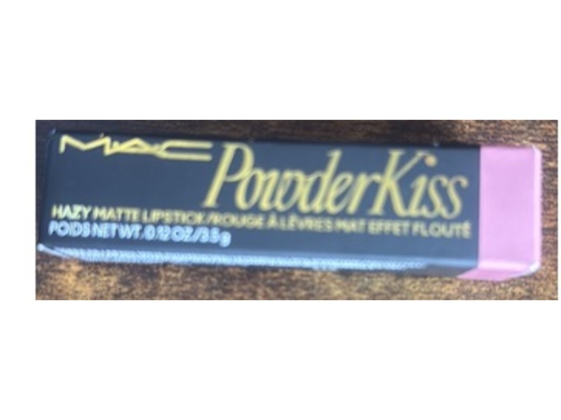 M.A.C Powder Kiss Hazy Matte Lipstick, 907 Girls Weekend, 0.12 oz/35 g