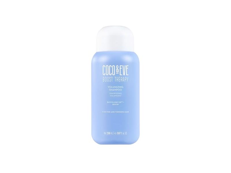 Coco & Eve Boost Therapy Hair Volumizing Shampoo, Biotin, 9.47 fl oz/280 mL
