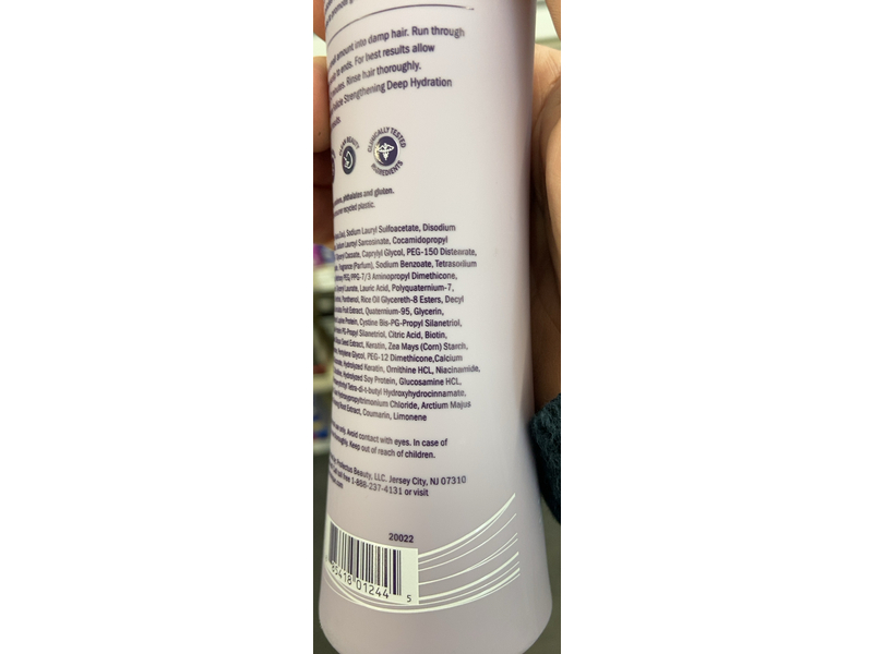 Keranique Deep Hydration Follicle Strengthening Shampoo, 8 fl oz/240 mL