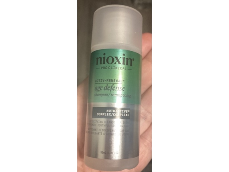 Nioxin Age Defense Shampoo, 1.6 fl oz/50 mL