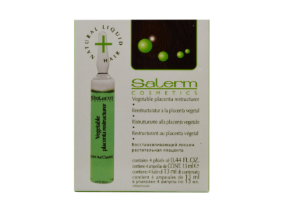 Salerm Vegetable Placenta Restructurer, 0.44 fl oz/13 mL