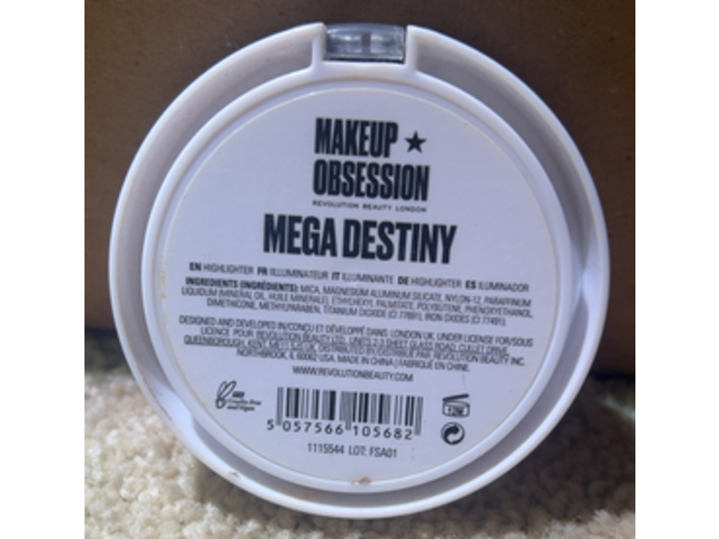 Makeup Obsession Highlighter Illuminateur, Mega Destiny, 0.26 oz/7.5 g