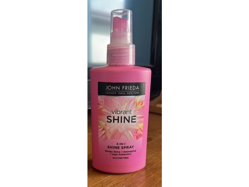 John Frieda Vibrant Shine 3 In 1 Shine Spray, 5 oz/150 mL