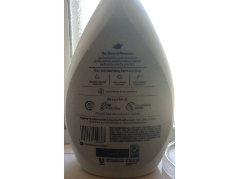 Dove Relaxing Nourishing Body Wash, Lavender Oil & Chamomile, 34 fl oz/1 L, Pack Of 3