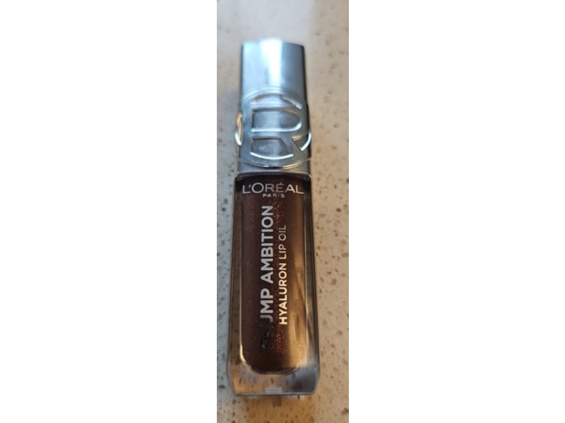 L'Oreal Paris Plump Ambition Hyaluron Lip Oil, La Nuit Sparkle 510, 0.16 fl oz