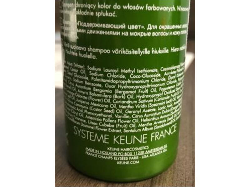 KEUNE So Pure Color Care Shampoo, 8.5 fl oz/250 mL