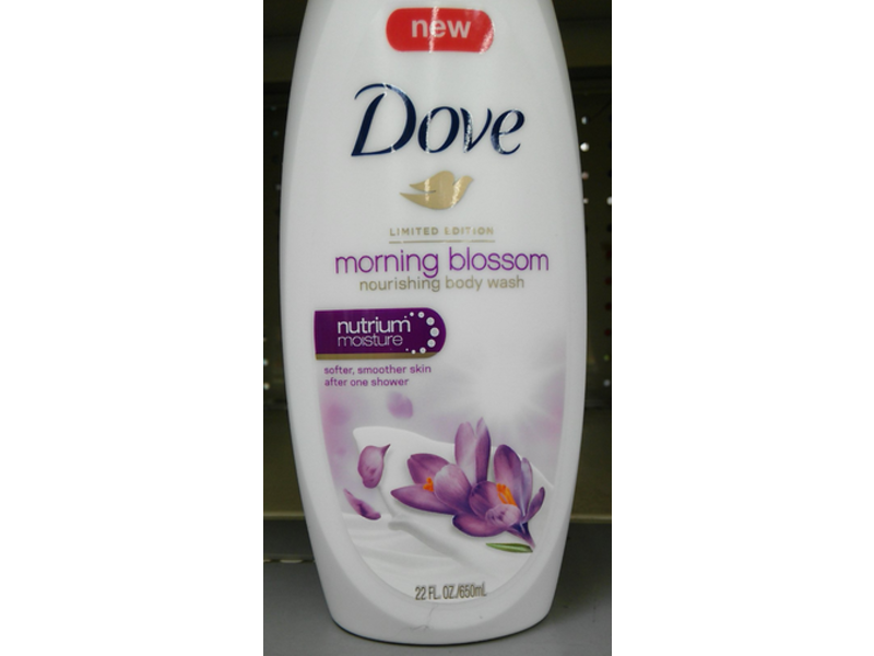 Dove Nourishing Body Wash, Morning Blossom, 22 fl oz/650 mL