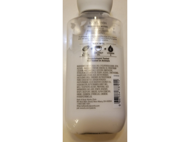 Bath & Body Works Honey Wildflower Body Lotion, Pure Honey, 8 fl oz/236 mL